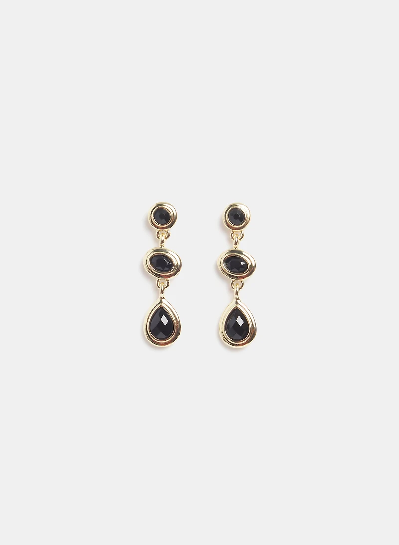 Tiered Drop Earrings