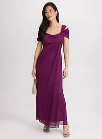 Robe de soirée scintillante