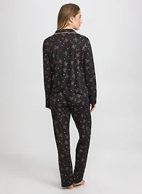 Ensemble de pyjama à rubans et cœurs