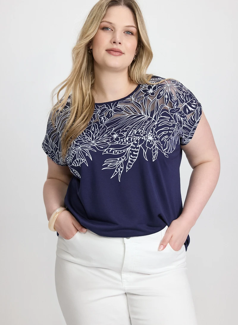 Mixed Floral T-Shirt