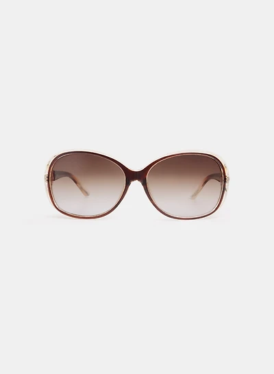 Lunettes de soleil à effet dégradé