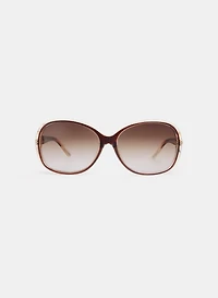 Lunettes de soleil à effet dégradé