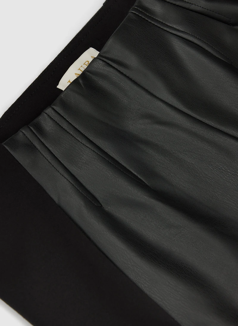 Legging Chloe en cuir végane