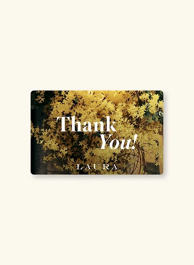 Carte-cadeau - Merci