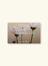Carte-cadeau - Je pense à toi