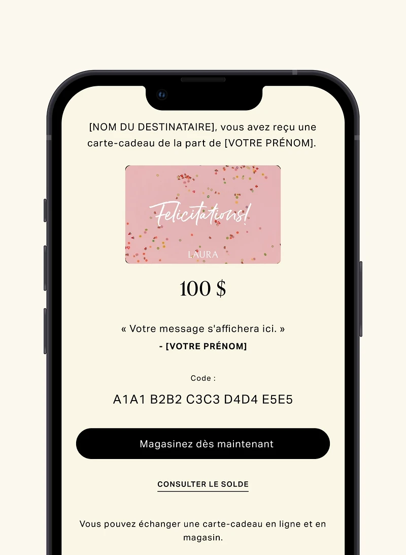 Gift Card - Congratulations