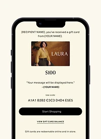 Carte-cadeau - Laura Plus