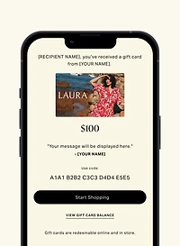 Carte-cadeau - Laura Plus