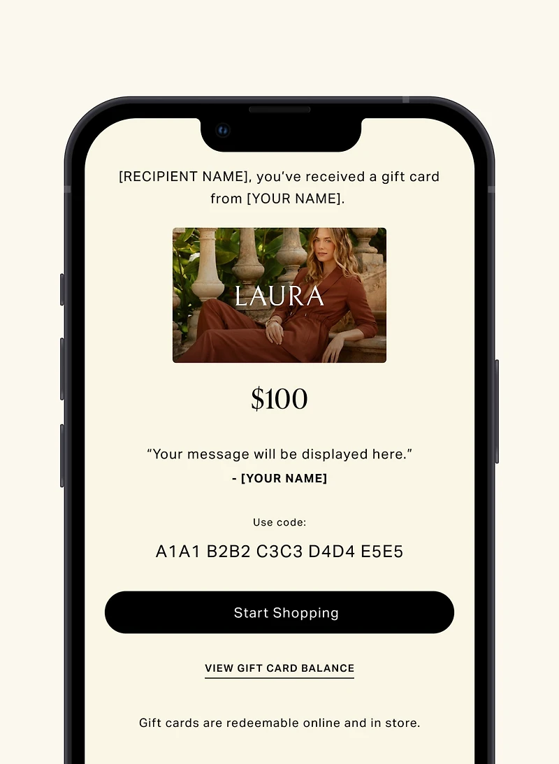 Gift Card - Laura