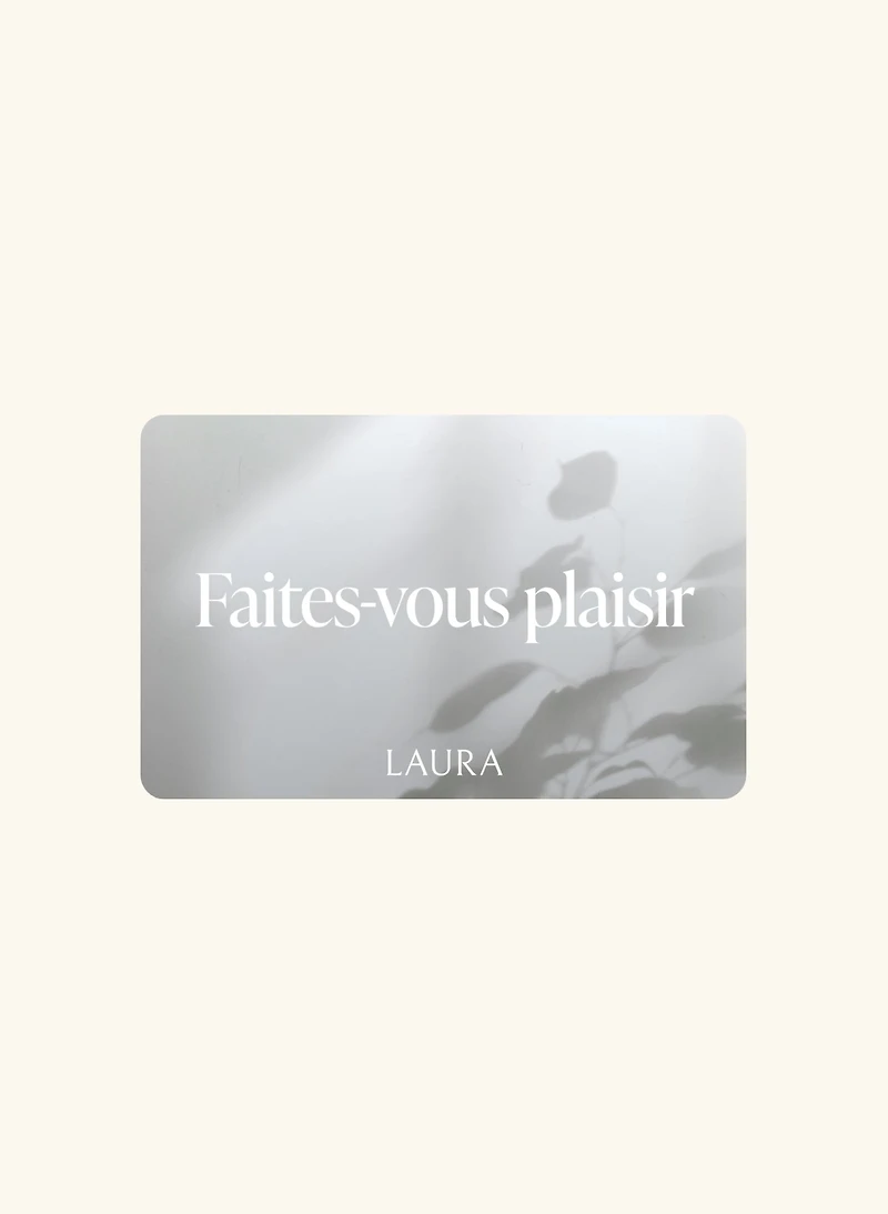 Carte-cadeau - Faites-vous plaisir