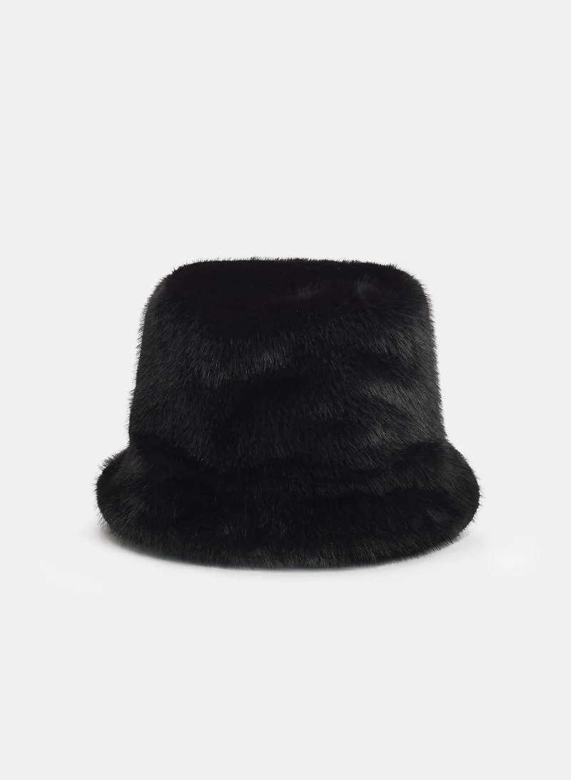 Faux Fur Bucket Hat