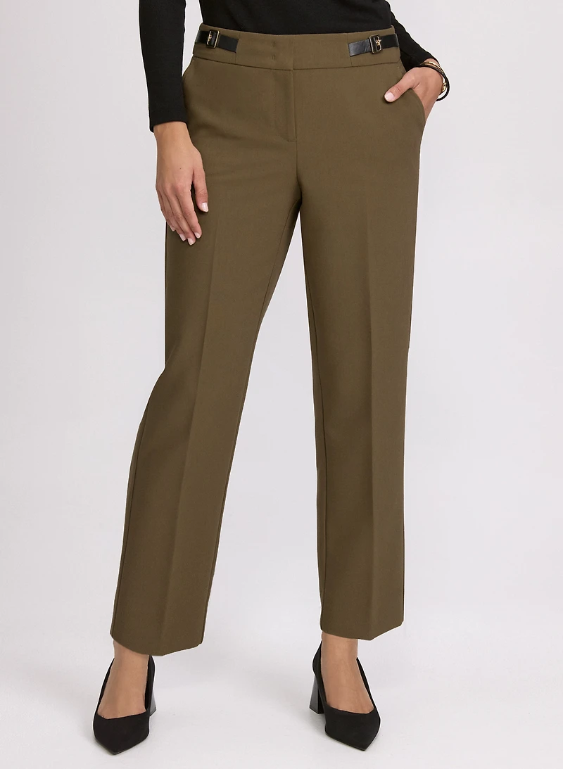 Pantalon à jambe droite