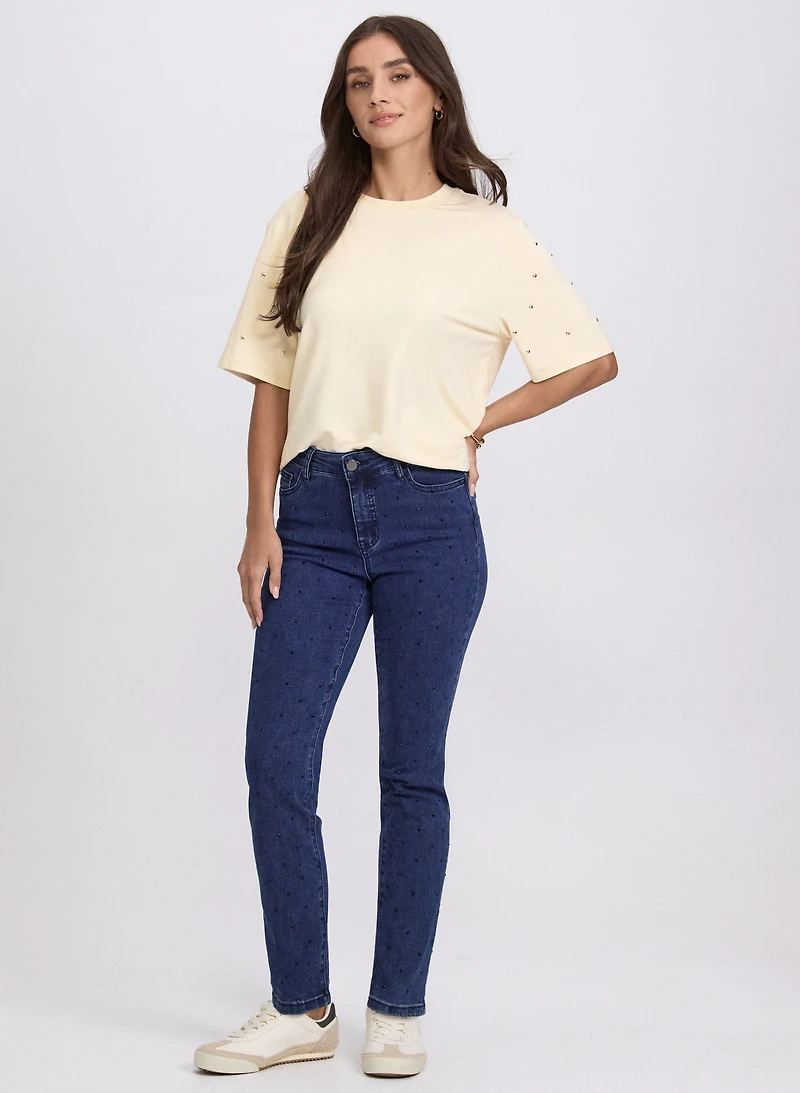 Stud Detail T-Shirt