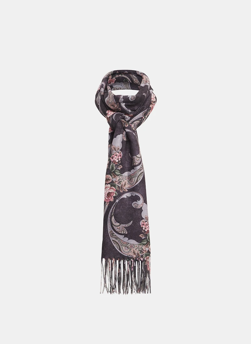 Paisley Print Scarf