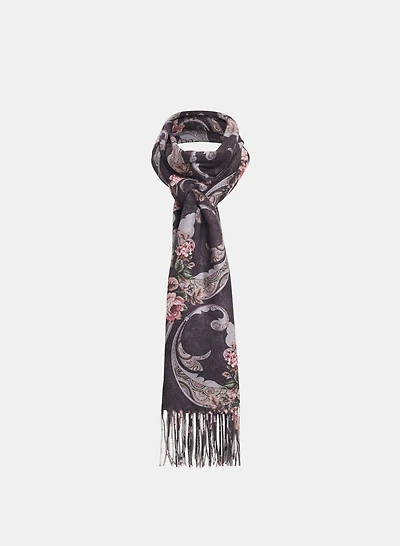 Paisley Print Scarf