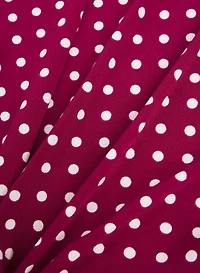 Knotted Polka Dot Top