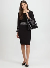 Scalloped Detail Dress