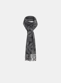 Foulard à motif géométrique 