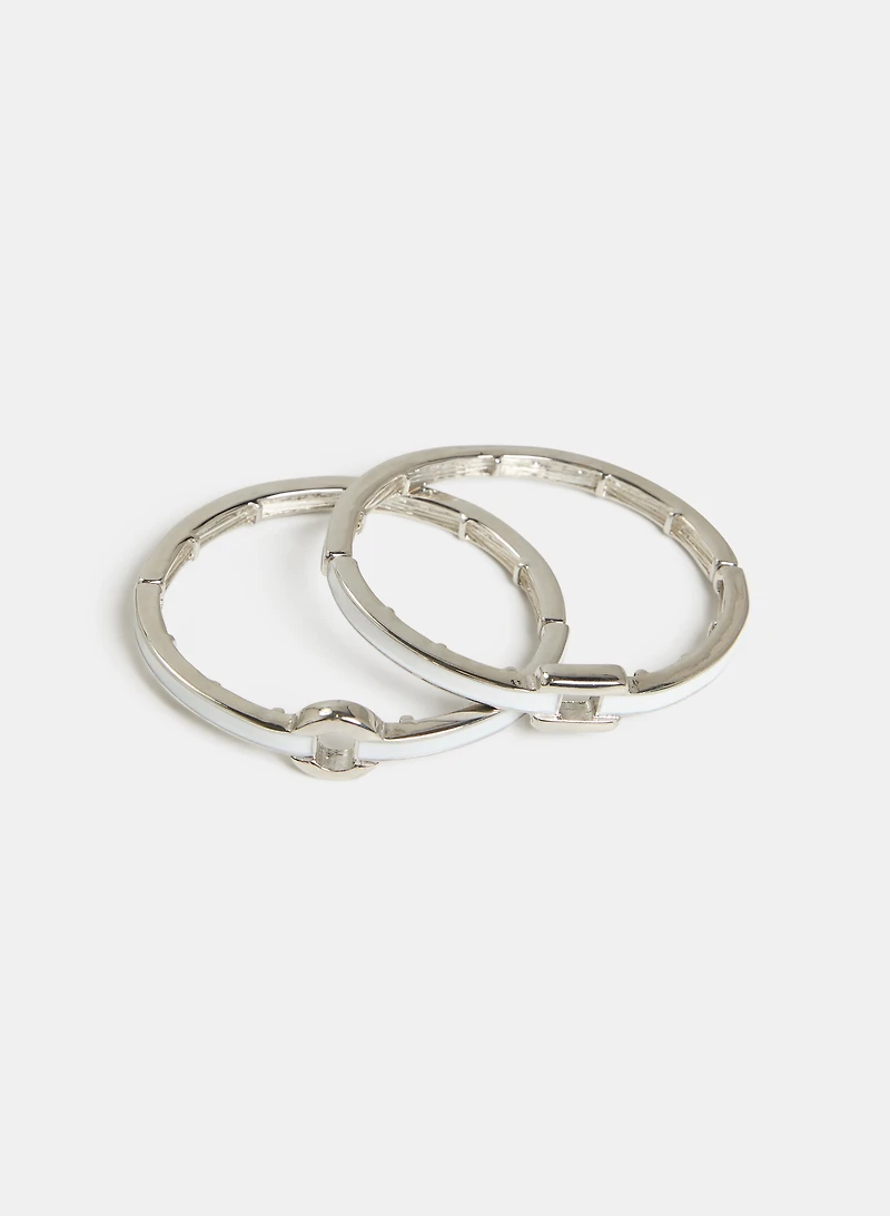 Enamel Bracelet Set