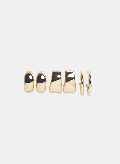 Hoop Earrings Set