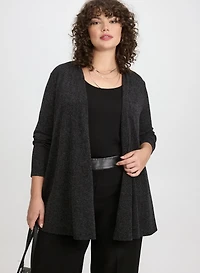 Marled Knit Cardigan
