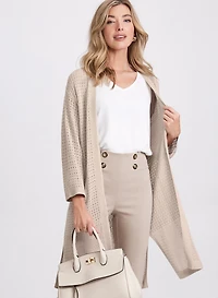 Open Knit Cardigan