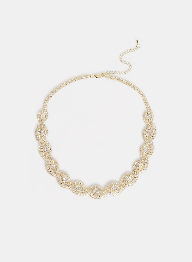 Crystal Detail Necklace