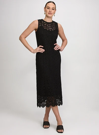 Cotton Crochet Dress