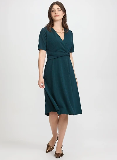 Glitter Knit Dress
