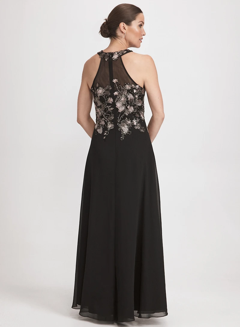 Floral Embroidered Dress