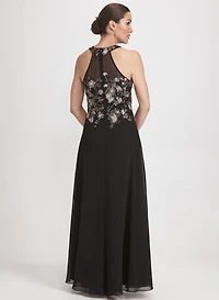 Floral Embroidered Dress