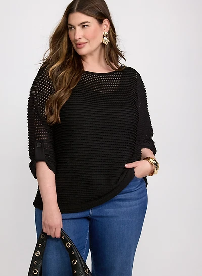 Crochet Pullover Top