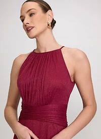 Robe licou scintillante