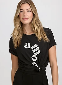 'Amore' Logo T-Shirt