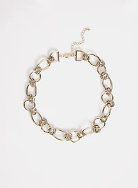 2-Tone Chain Link Necklace