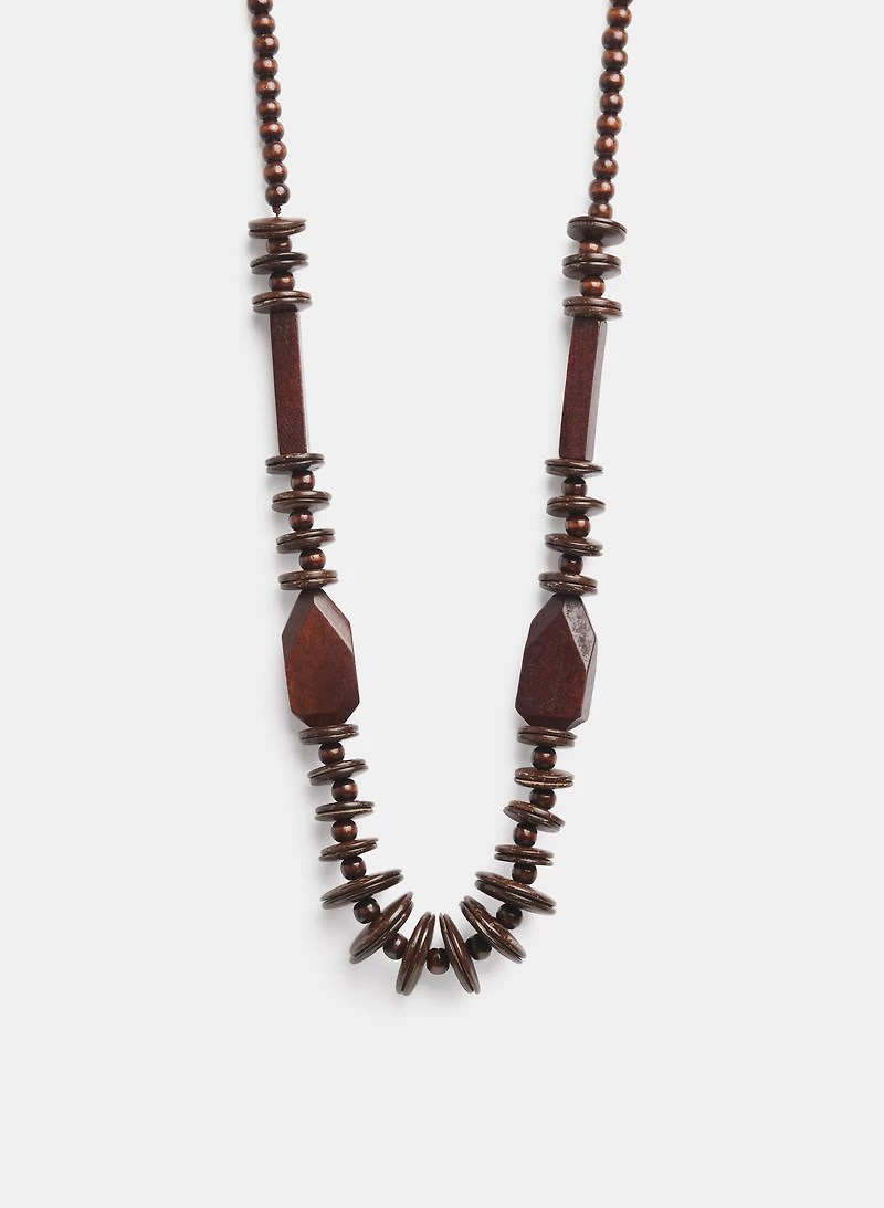 Wooden Bead Necklace