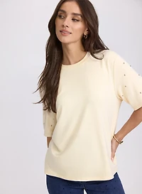 Stud Detail T-Shirt