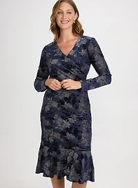 Floral Velvet Dress