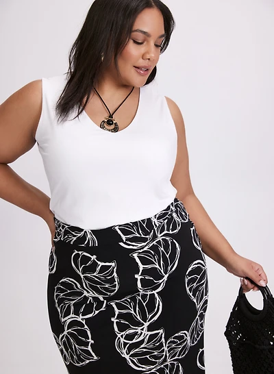 Cotton-Blend Tank Top