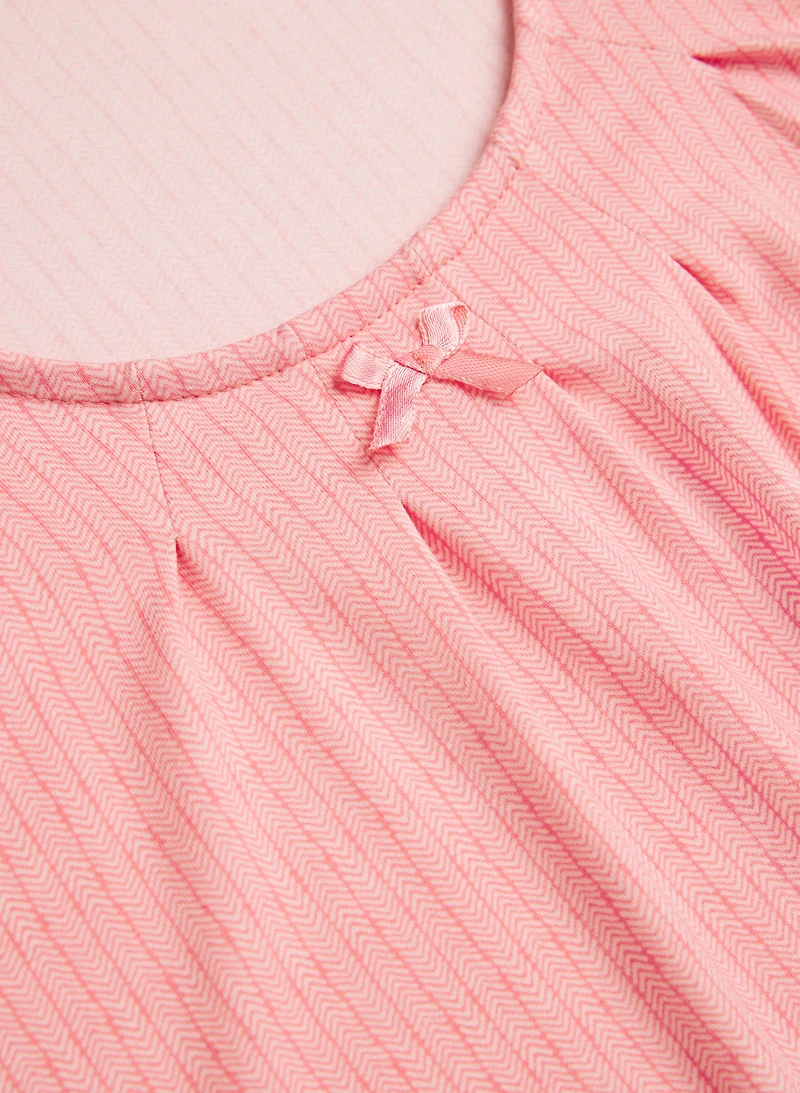 Stripe Jersey Pyjama Set