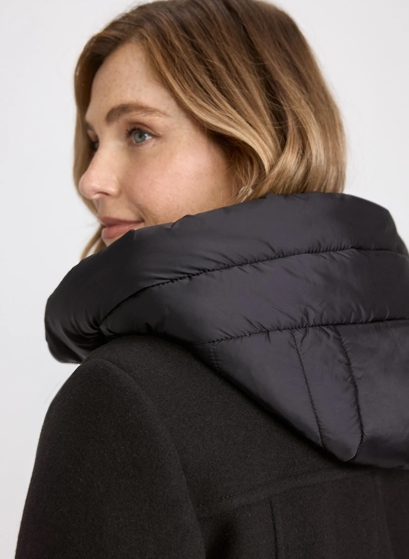 Manteau en mélange de laine