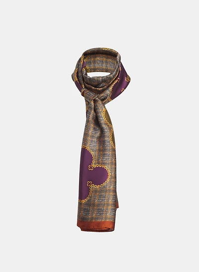 Clover Print Scarf