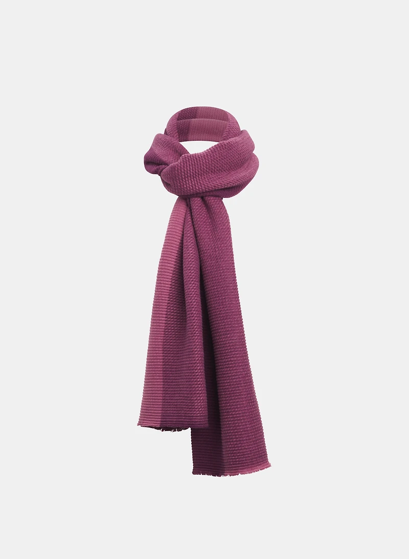 Foulard à blocs de couleur