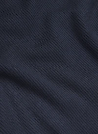 Sleeveless Mock Neck Knit