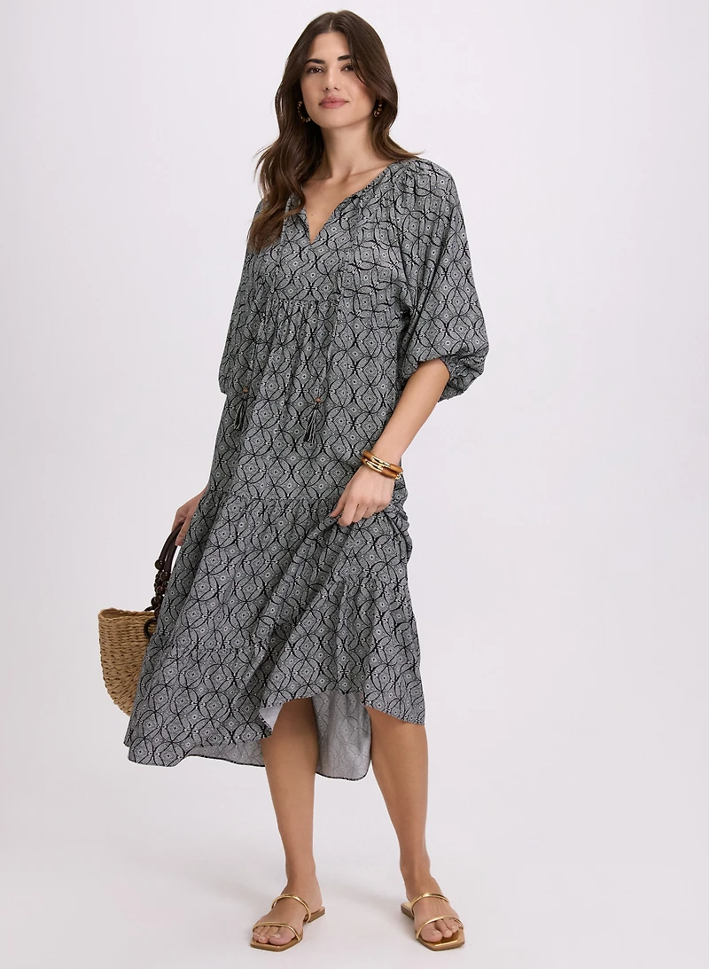 Geometric Prairie Dress