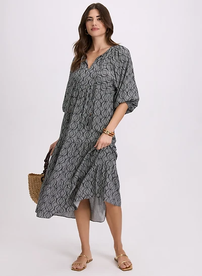 Geometric Prairie Dress