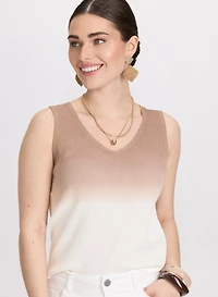 Gradient Knit Pullover