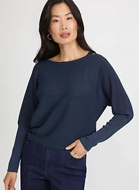 Pull en tricot lurex