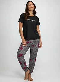 Simon Chang - Paisley Print Pyjama Set