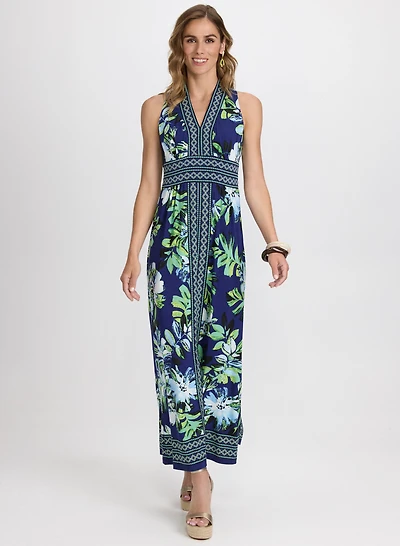 Robe maxi florale